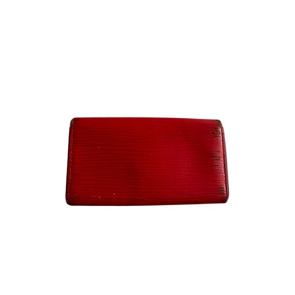 LOUIS VUITTON Red Epi Leather Keyholder Case - Picture 8 of 8